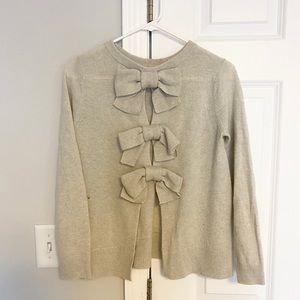 Club Monaco Bow Cashmere Sweater